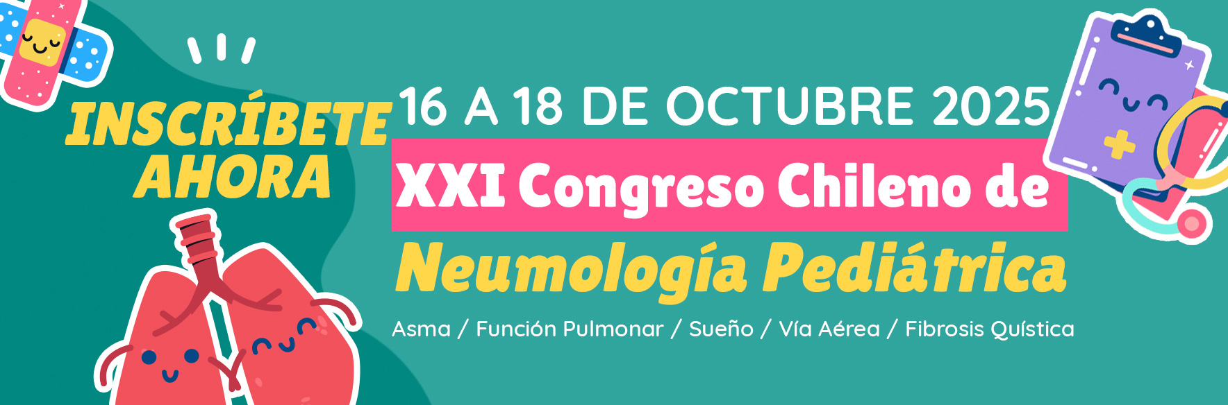 XXI Congreso Chileno de Neumología Pediátrica